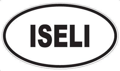 ISELI - Oval Magnet