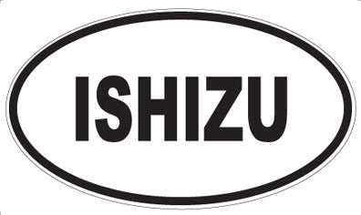 ISHIZU - Oval Magnet