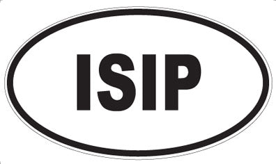 ISIP - Oval Magnet