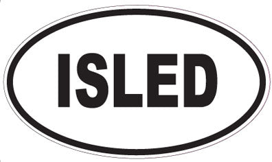 ISLED - Oval Magnet