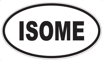 ISOME - Oval Magnet