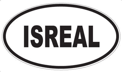 ISREAL - Oval Magnet