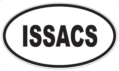 ISSACS - Oval Magnet