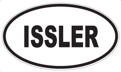 ISSLER - Oval Magnet