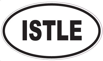 ISTLE - Oval Magnet