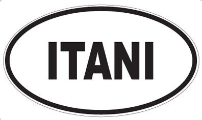 ITANI - Oval Magnet