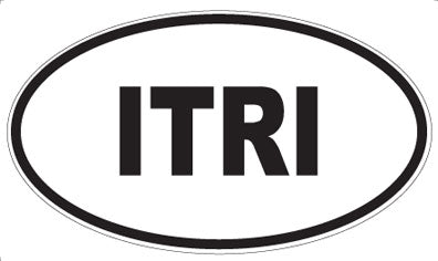 ITRI - Oval Sticker