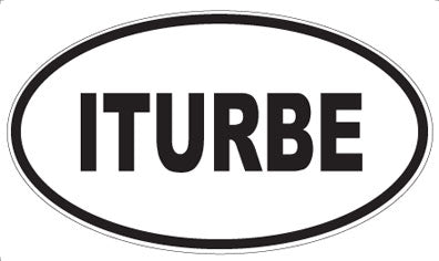 ITURBE - Oval Magnet