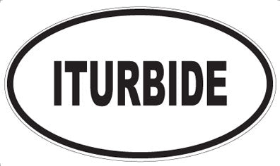 ITURBIDE - Oval Magnet