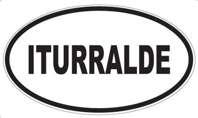 ITURRALDE - Oval Magnet