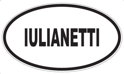 IULIANETTI - Oval Magnet