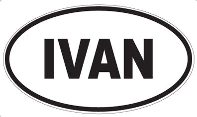 IVAN - Oval Magnet