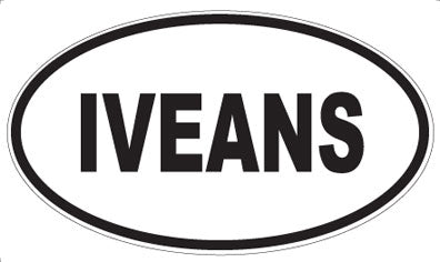 IVEANS - Oval Magnet