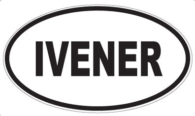 IVENER - Oval Magnet