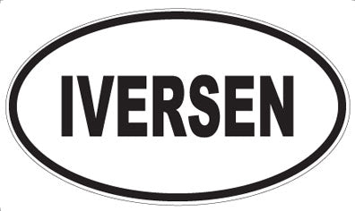 IVERSEN - Oval Magnet