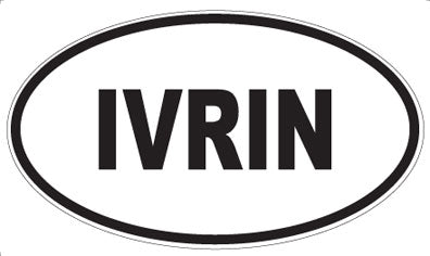 IVRIN - Oval Magnet