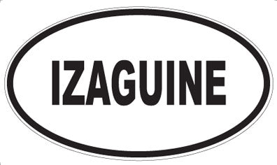 IZAGUINE - Oval Magnet