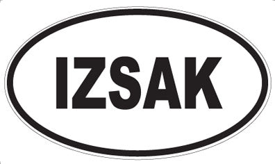 IZSAK - Oval Magnet