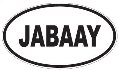 JABAAY - Oval Magnet