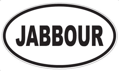 JABBOUR - Oval Magnet