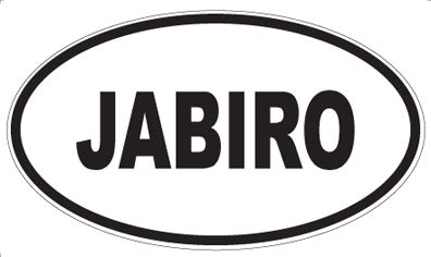 JABIRO - Oval Sticker