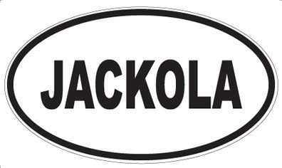 JACKOLA - Oval Magnet