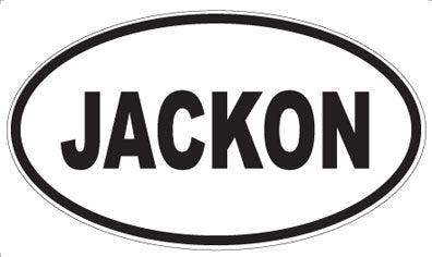 JACKON - Oval Magnet