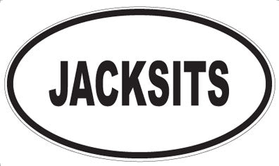 JACKSITS - Oval Magnet