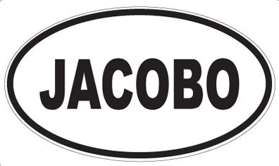 JACOBO - Oval Magnet
