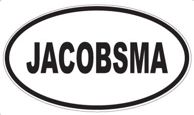 JACOBSMA - Oval Magnet