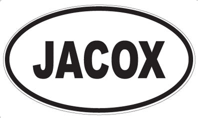 JACOX - Oval Magnet
