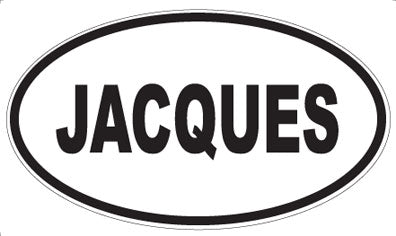 JACQUES - Oval Magnet