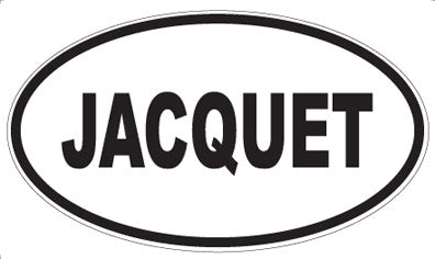 JACQUET - Oval Magnet