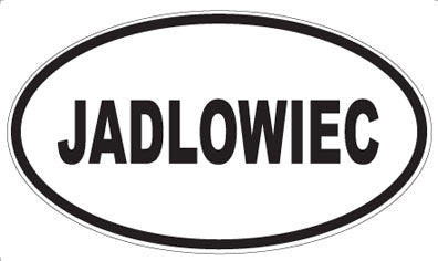 JADLOWIEC - Oval Magnet