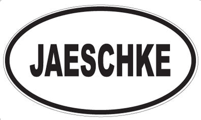 JAESCHKE - Oval Magnet