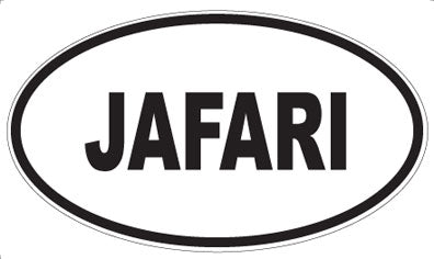 JAFARI - Oval Magnet