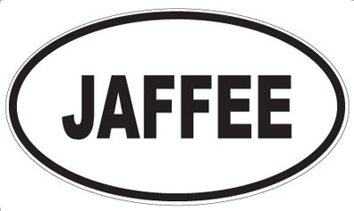JAFFEE - Oval Magnet
