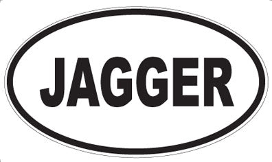 JAGGER - Oval Magnet