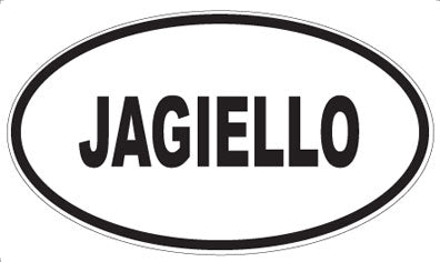 JAGIELLO - Oval Magnet