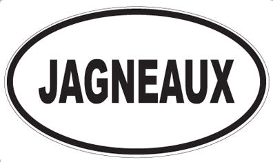 JAGNEAUX - Oval Magnet