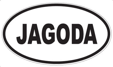 JAGODA - Oval Magnet