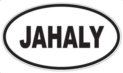 JAHALY - Oval Magnet