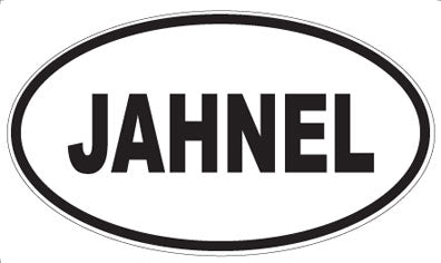 JAHNEL - Oval Magnet