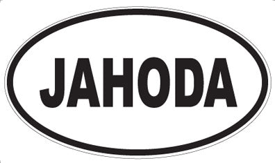 JAHODA - Oval Magnet