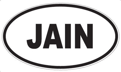 JAIN - Oval Sticker
