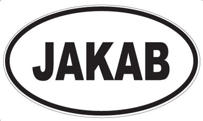 JAKAB - Oval Magnet