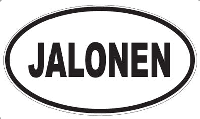 JALONEN - Oval Magnet