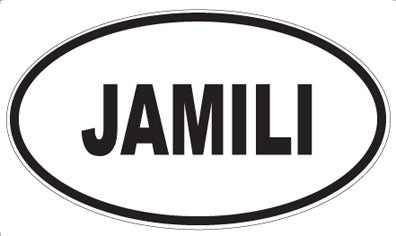 JAMILI - Oval Magnet