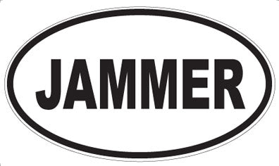 JAMMER - Oval Magnet
