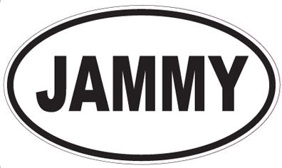 JAMMY - Oval Sticker